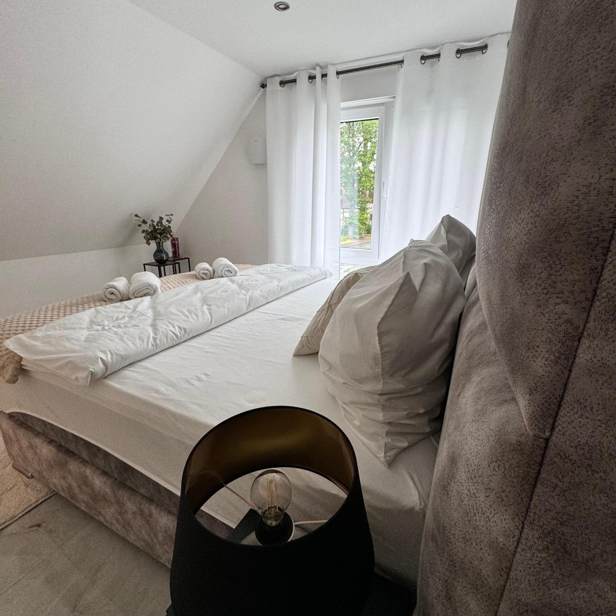 Relaxdays-Apartments 1 Garten Und Pool-Mitbenutzung, Wallbox, Kostenloser Parkplatz, Kontaktloser Checkin, Wifi Mit Smarttv กือเทอร์สโล ภายนอก รูปภาพ